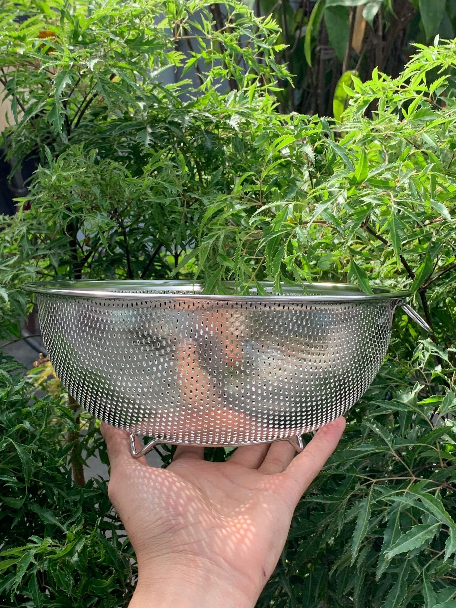 Rổ Đông Nam 21cm inox cao cấp