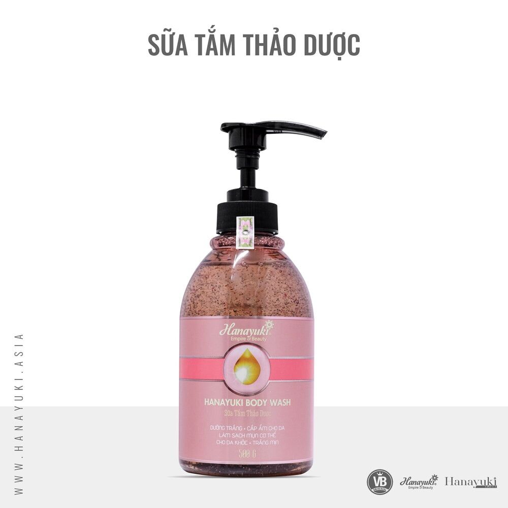 Sữa tắm hanayuki 500ml
