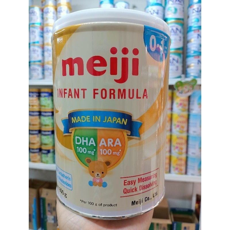 Sữa bột meiji từ 0-1 tuổi 800g