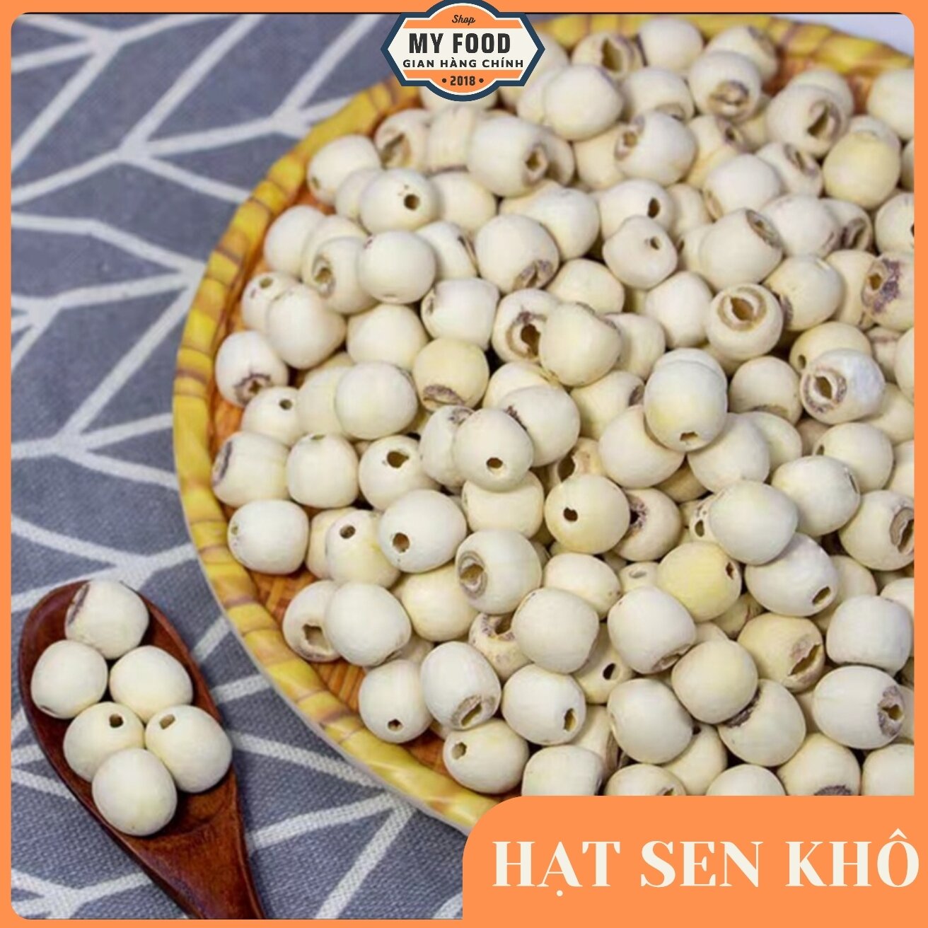100g Dong Thap Dried Lotus Seeds