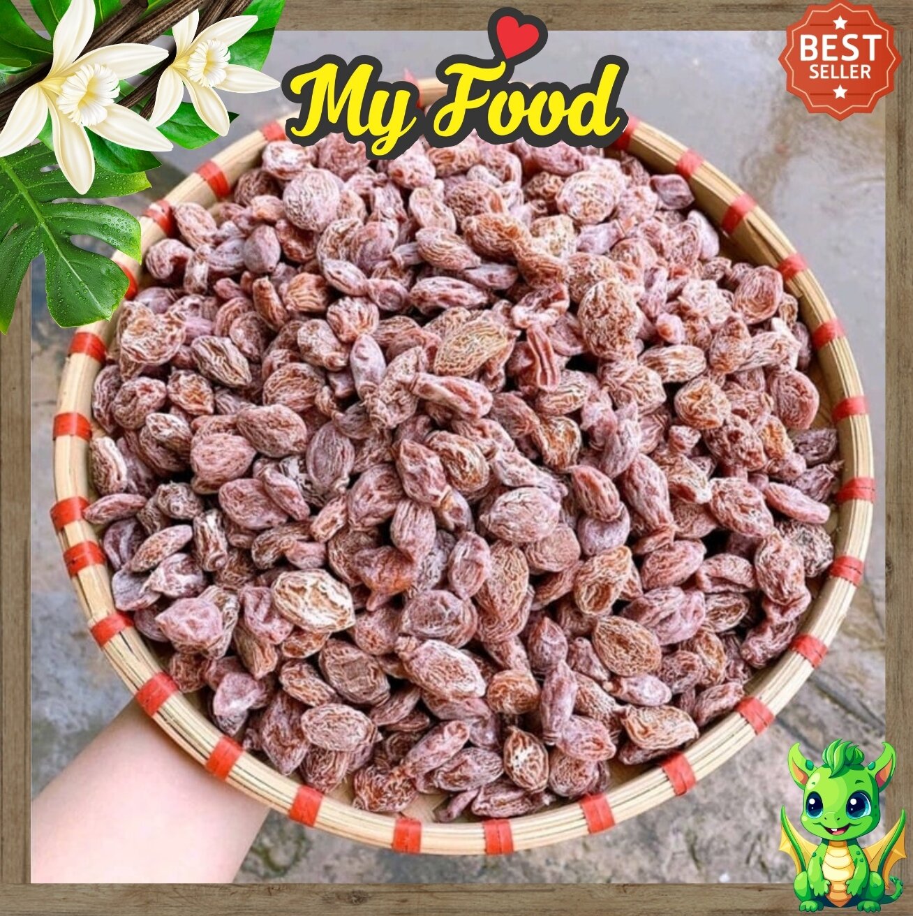 500G XÍ MUỘI THỊT THÁI LAN  không hạt hàng chuẩn