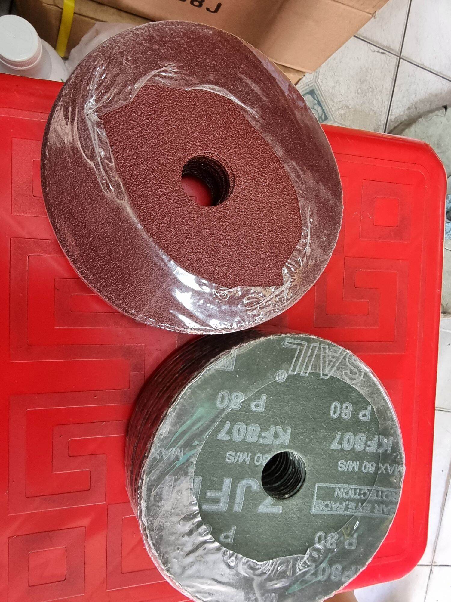 Nhám dĩa tròn 125mm đủ độ hạt