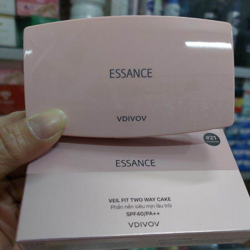 PHẤN NỀN SIÊU MỊN LÂU TRÔI ESSANCE 7G, CHE PHỦ TỐT CHỐNG NẮNG, HÀNG CHÍNH HÃNG