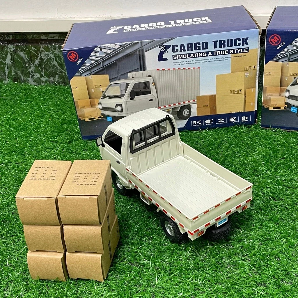 Xe tải thùng mở điều khiển từ xa pin sạc có âm thanh ánh sáng - Đồ chơi - Đồ Chơi, Toy