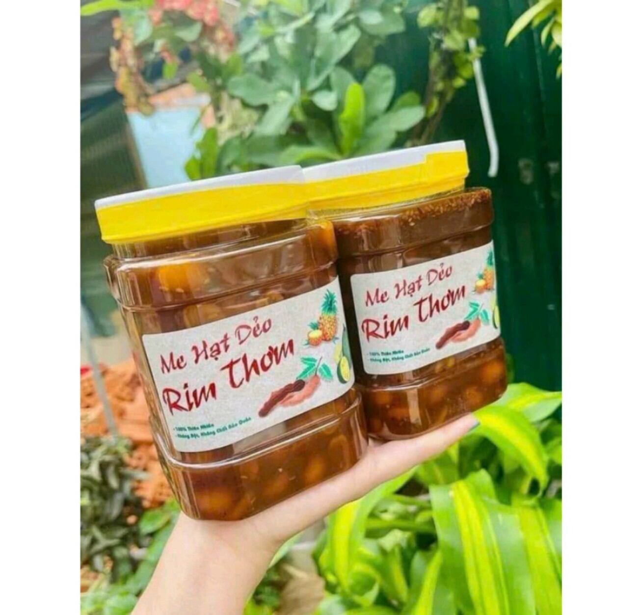 Đá me hạt dẻo rim thơm hủ 1kg