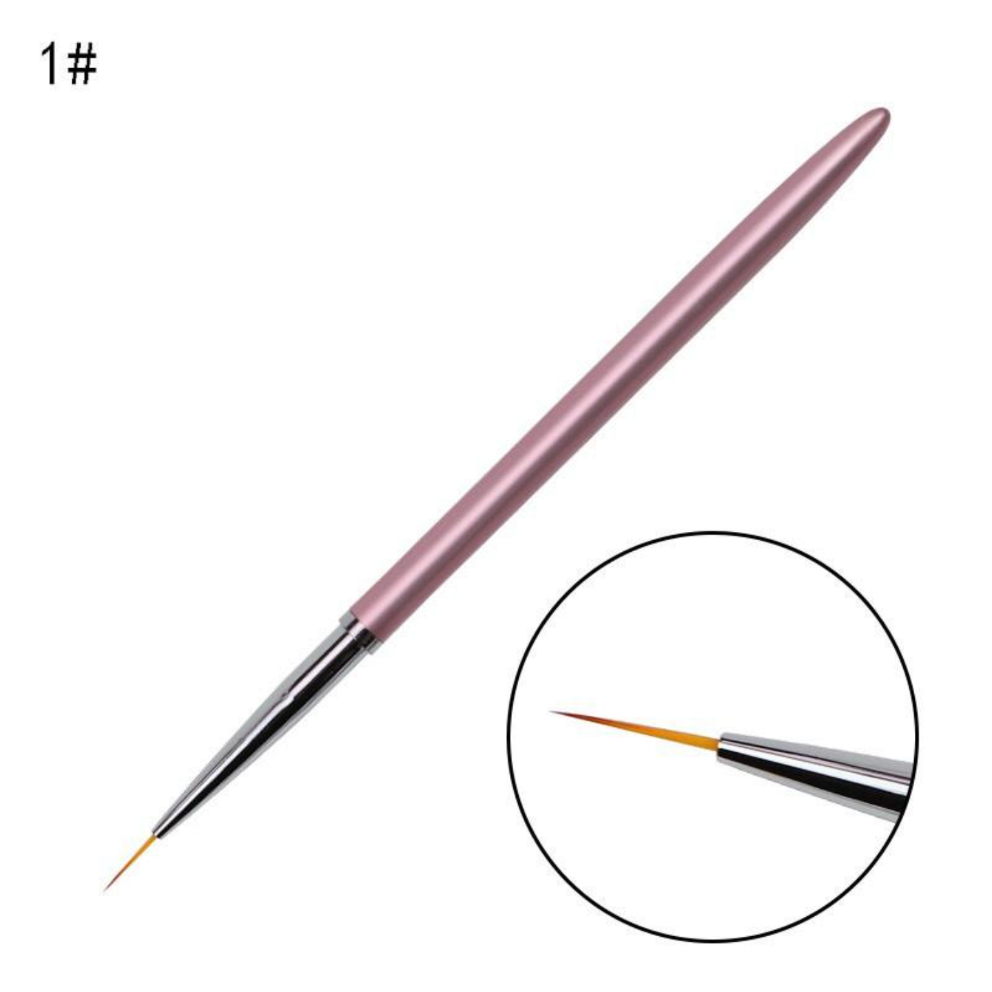 Bộ 3 cây cọ vẽ nét , cọ tóc Dingxi vẽ nail chuyên dụng