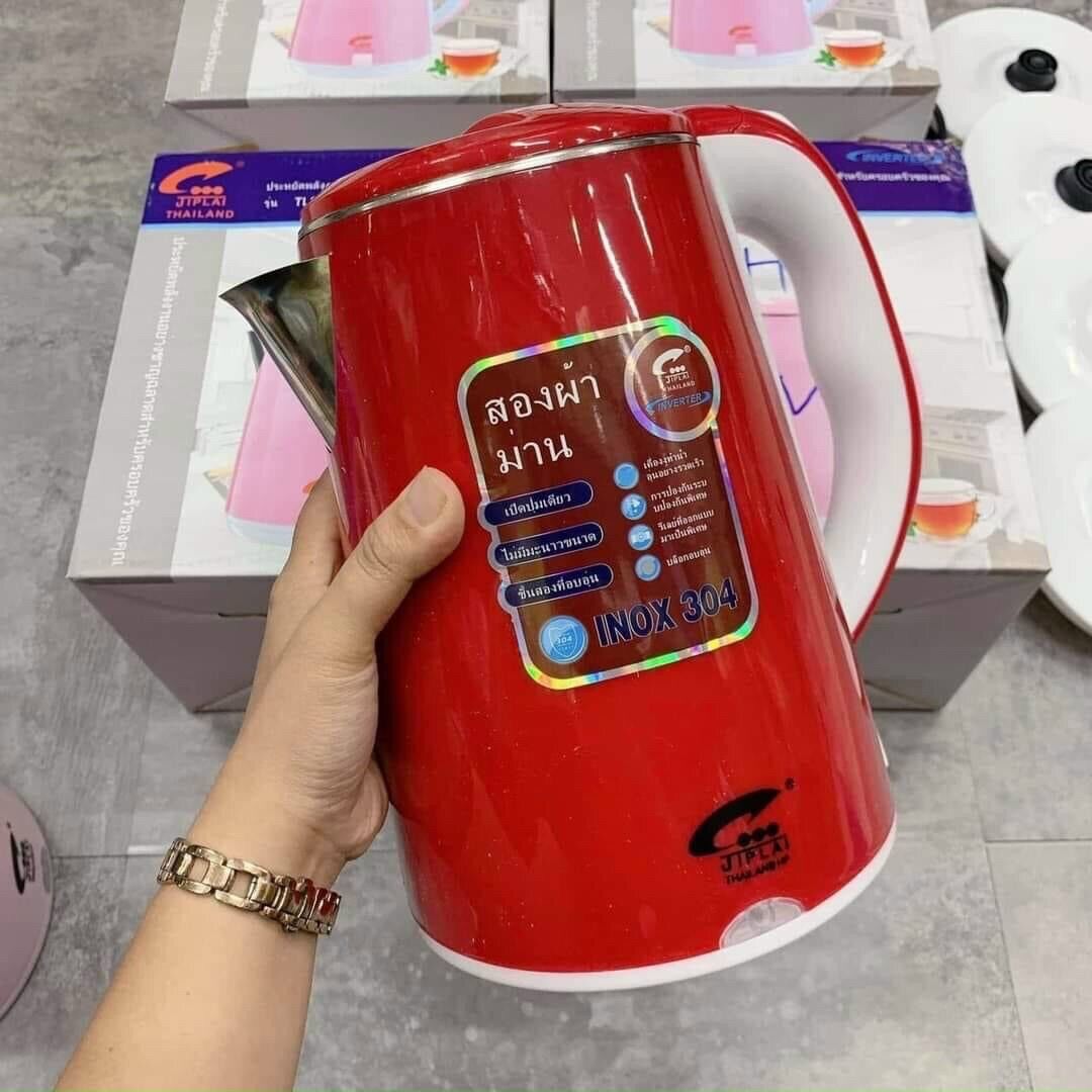 Ấm siêu tốc 2 lớp JipLai Thái Lan