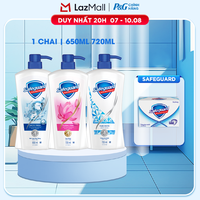 Sữa tắm sạch khuẩn Safeguard Hương Arctic/ Pure White/ Pink Chai 650ml - Thái Lan