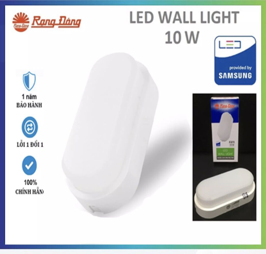 Đèn ốp tường rạng đông ln12 10w