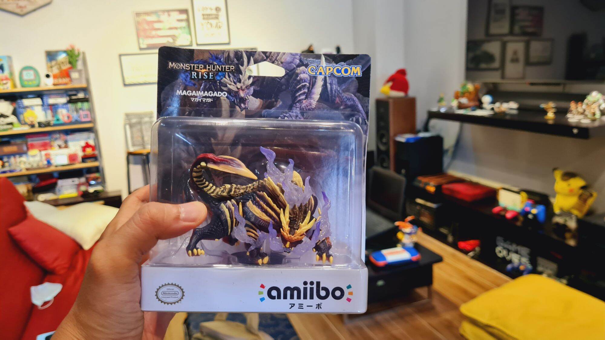 Mô hình Amiibo Monster hunter Rise