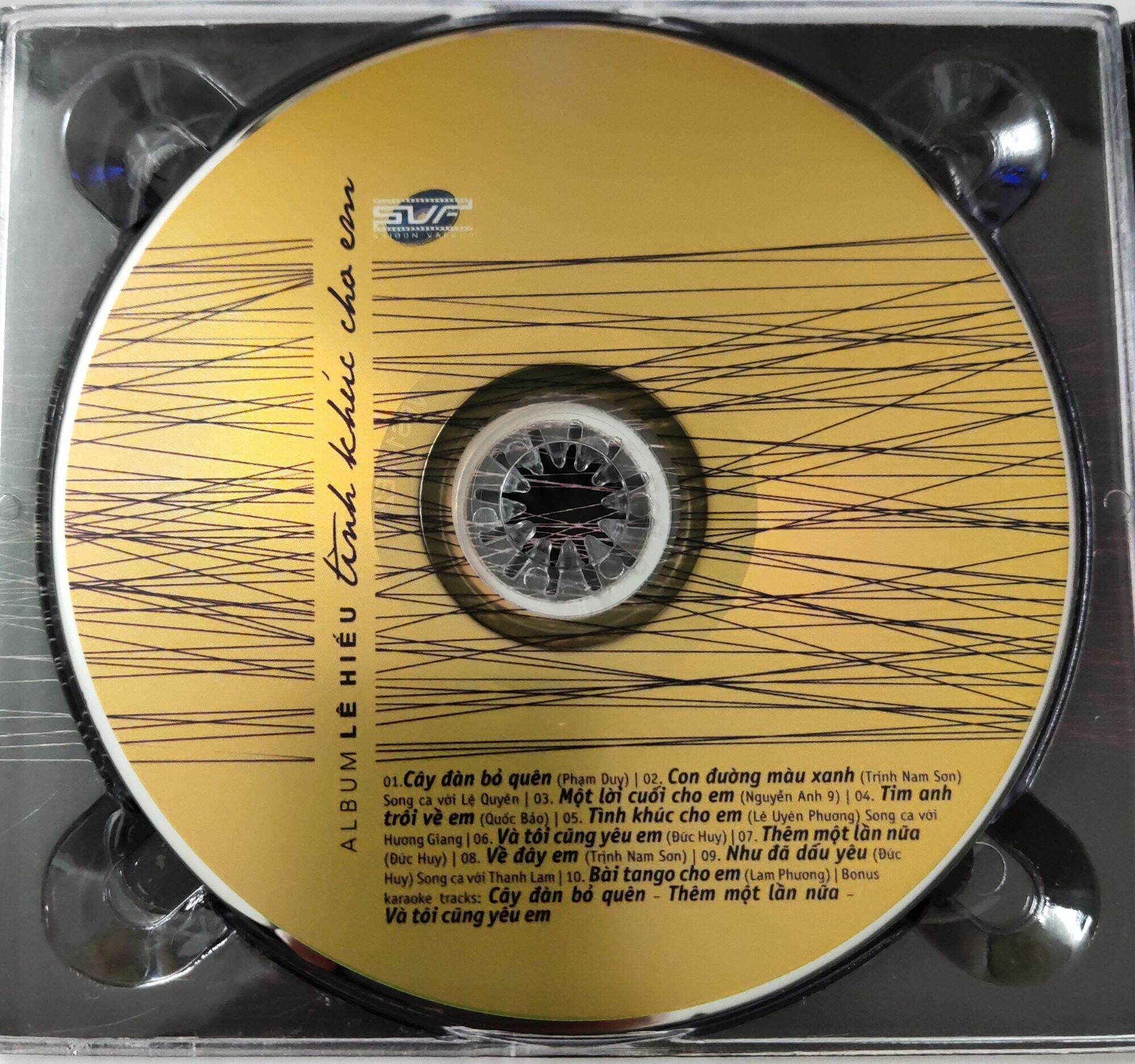 Album Lê Hiếu - Tình Khúc Cho Em