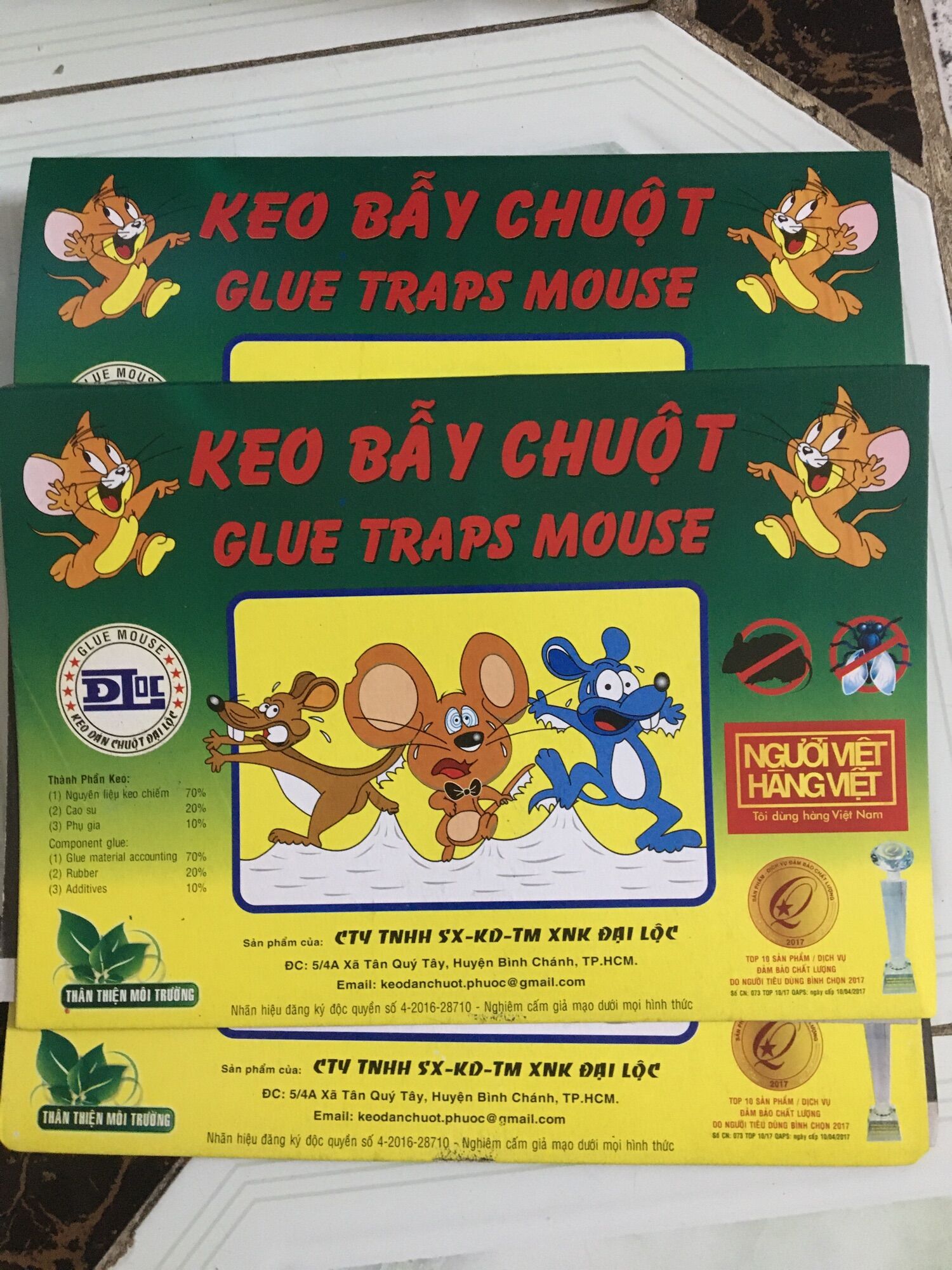 Combo 10 tấm bẫy chuột ,bẫy dán ,bẫy ruồi...