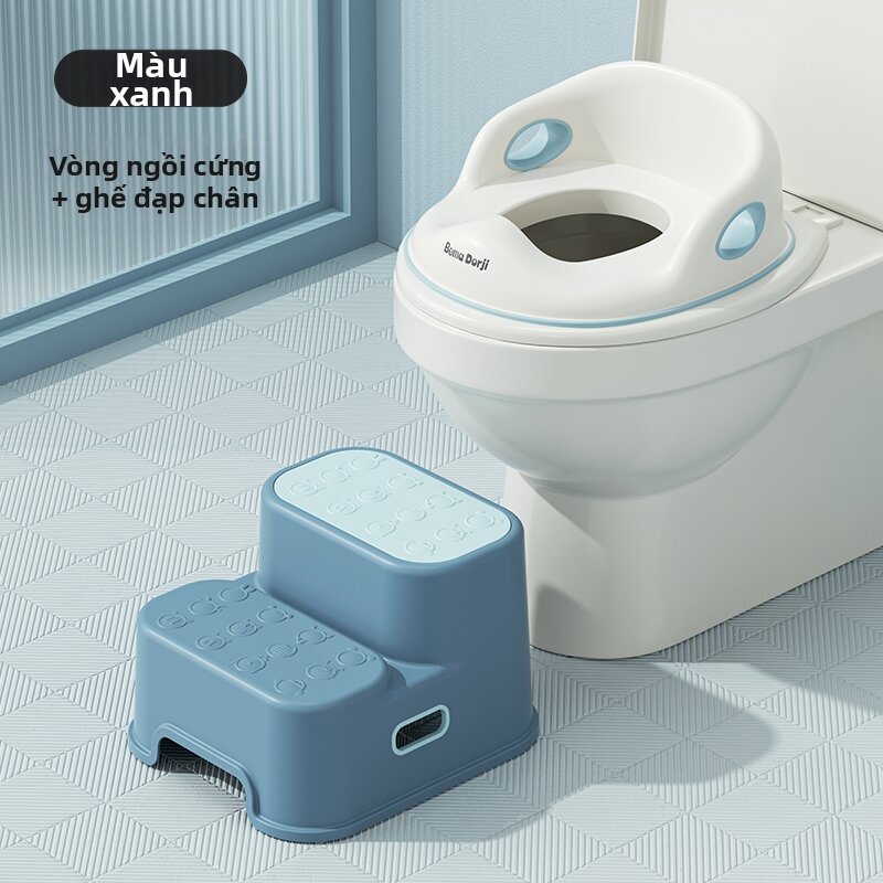 BEIMADUOJI | Bệ ngồi toilet có nệm cho trẻ em cỡ lớn