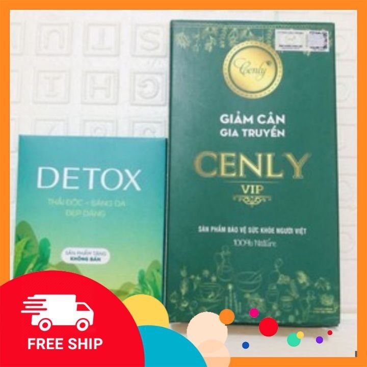 Giảm mạnh thảo mộc dành cho cơ địa lờn 30 ngày /30 viên tặng detox