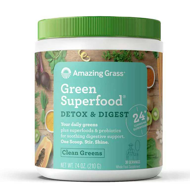 Hổn hợp bột rau củ quả hữu cơ amazing grass- green superfood