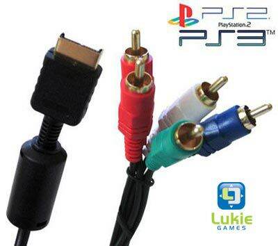 Dây xuất hình component máy ps2 playstation component cable ps3 ps2