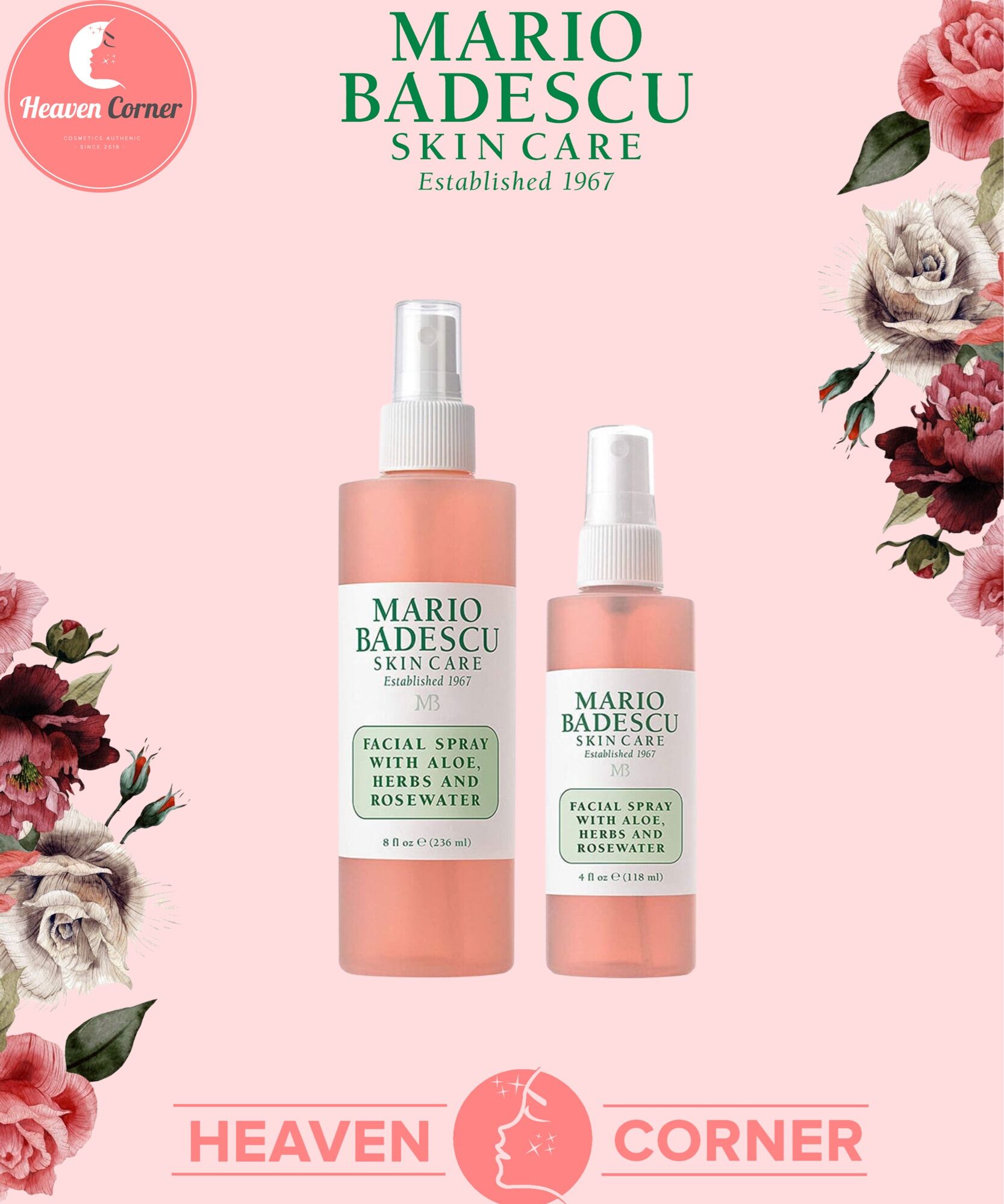 Xịt Khoáng Mario Badescu