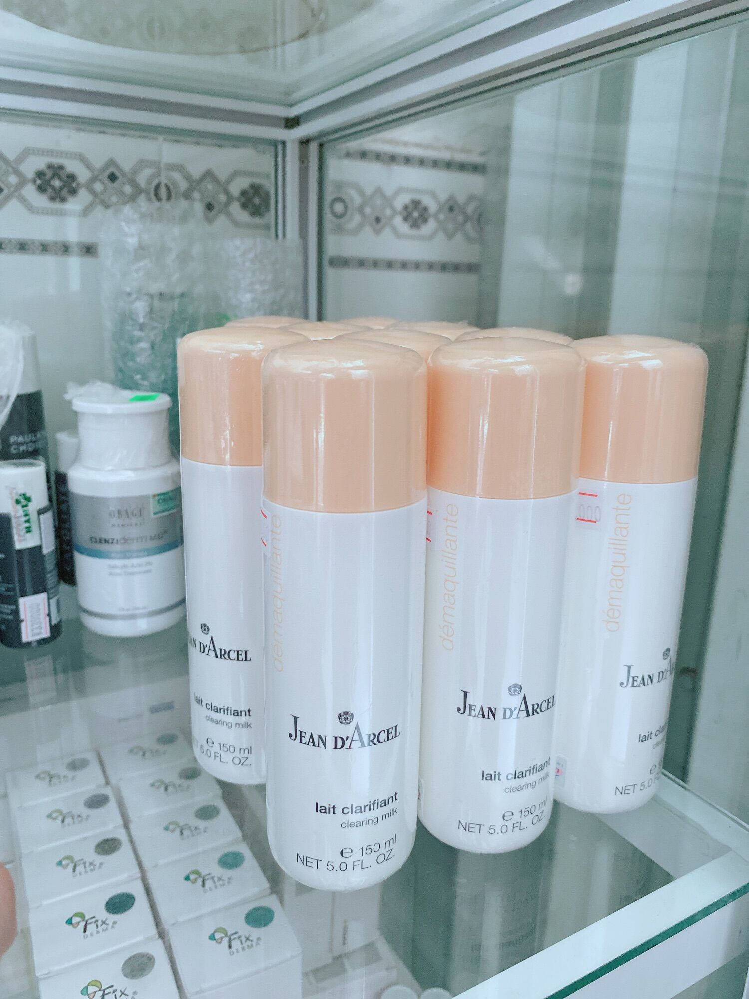 Sữa Rửa Mặt Jean D'Arcel Clearing Milk Cho Da Dầu Mụn 150ml