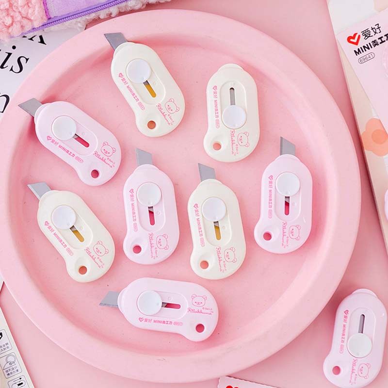 Dao rọc giấy mini gấu Rilakkuma cute
