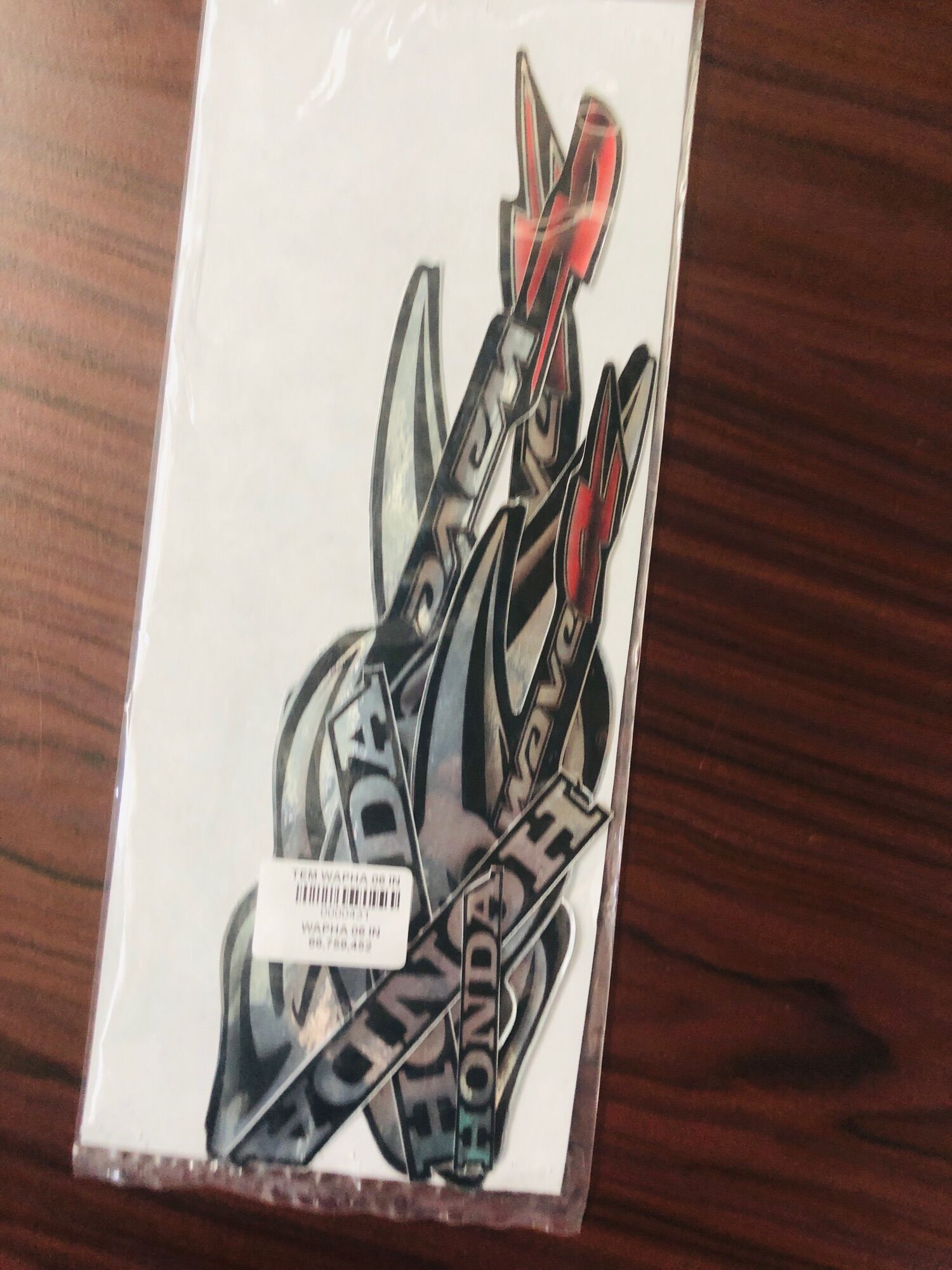 Tem wave alpha 2006 đen decal in