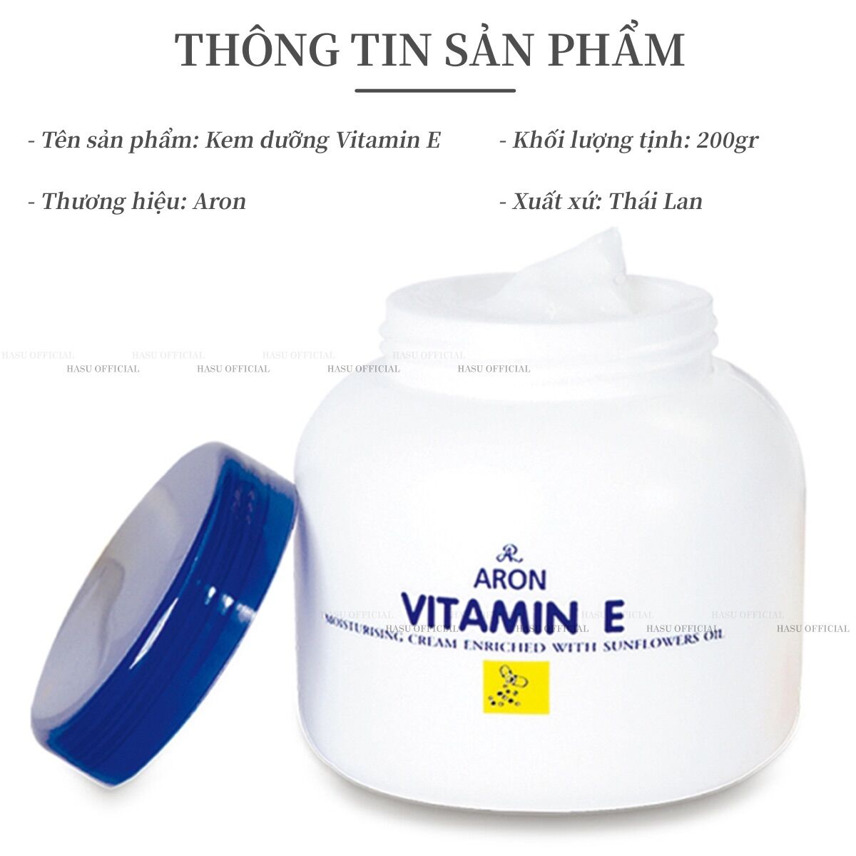 Kem vitamine E làm mềm da - dưỡng ẩm