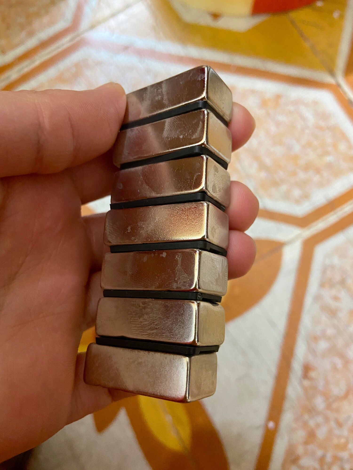 Combo 26 viên nam châm 30x15x10mm siêu từ tính