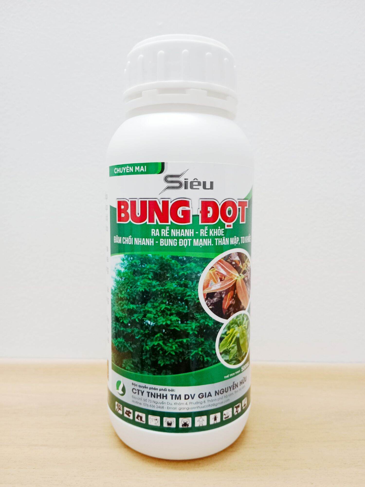 SIÊU BUNG ĐỌT RA RỄ - PHÂN BÓN CHUYÊN MAI VÀNG - 500ML