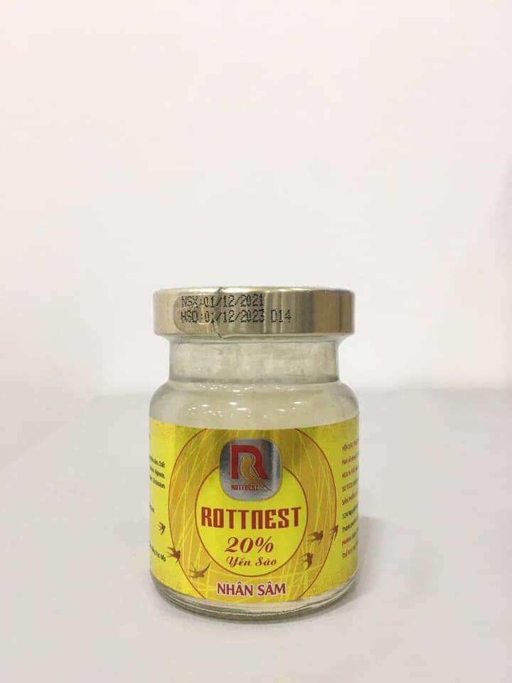 YẾN ROTTNEST NHÂN SÂM 20% YẾN NHÂN SÂM