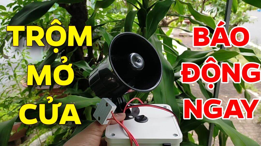 Chống trộm mở cửa, thiết bị chống trộm cạy cửa, cửa mở sẽ báo động ngay!
