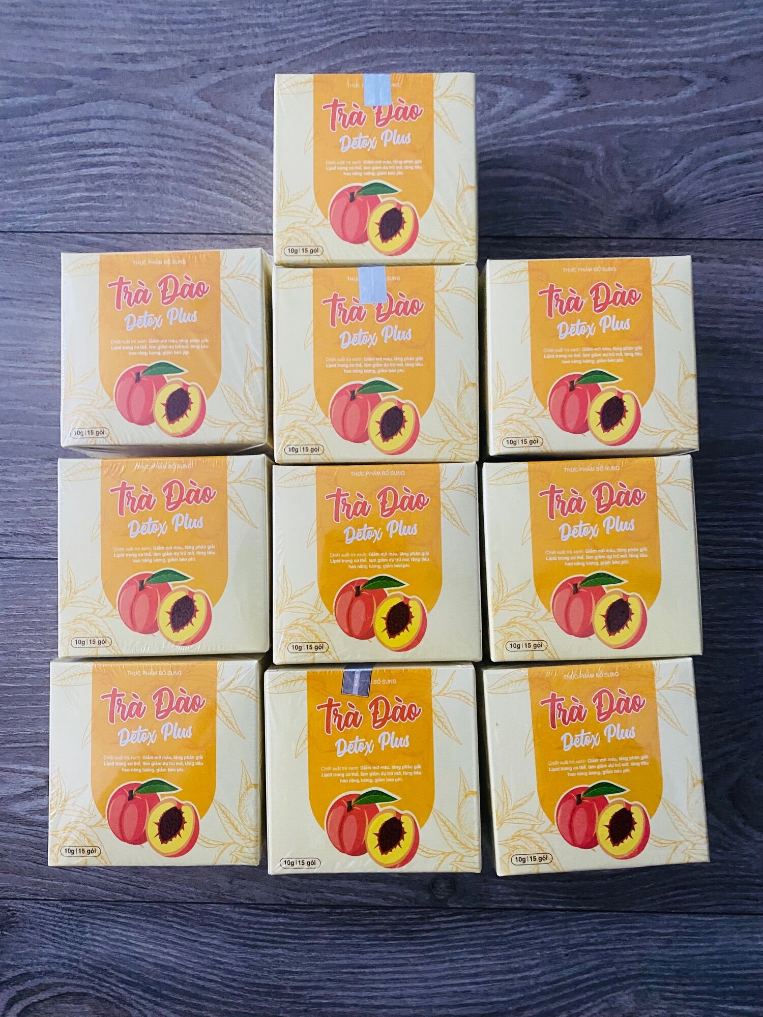 TRÀ ĐÀO TRÙM GIẢM CÂN DETOX PLUS. SIÊU GIẢM MỠ BỤNG, TAY. Đẹp dáng, đẹp da