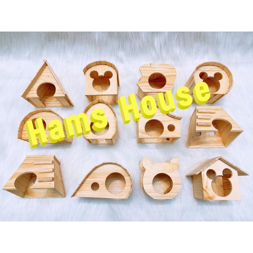 Nhà gỗ cho hamster