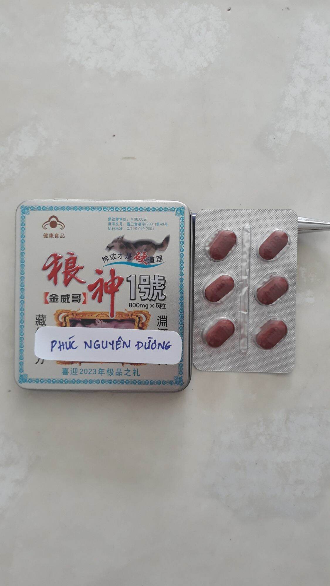 sói bạc 6v bổ thận nam