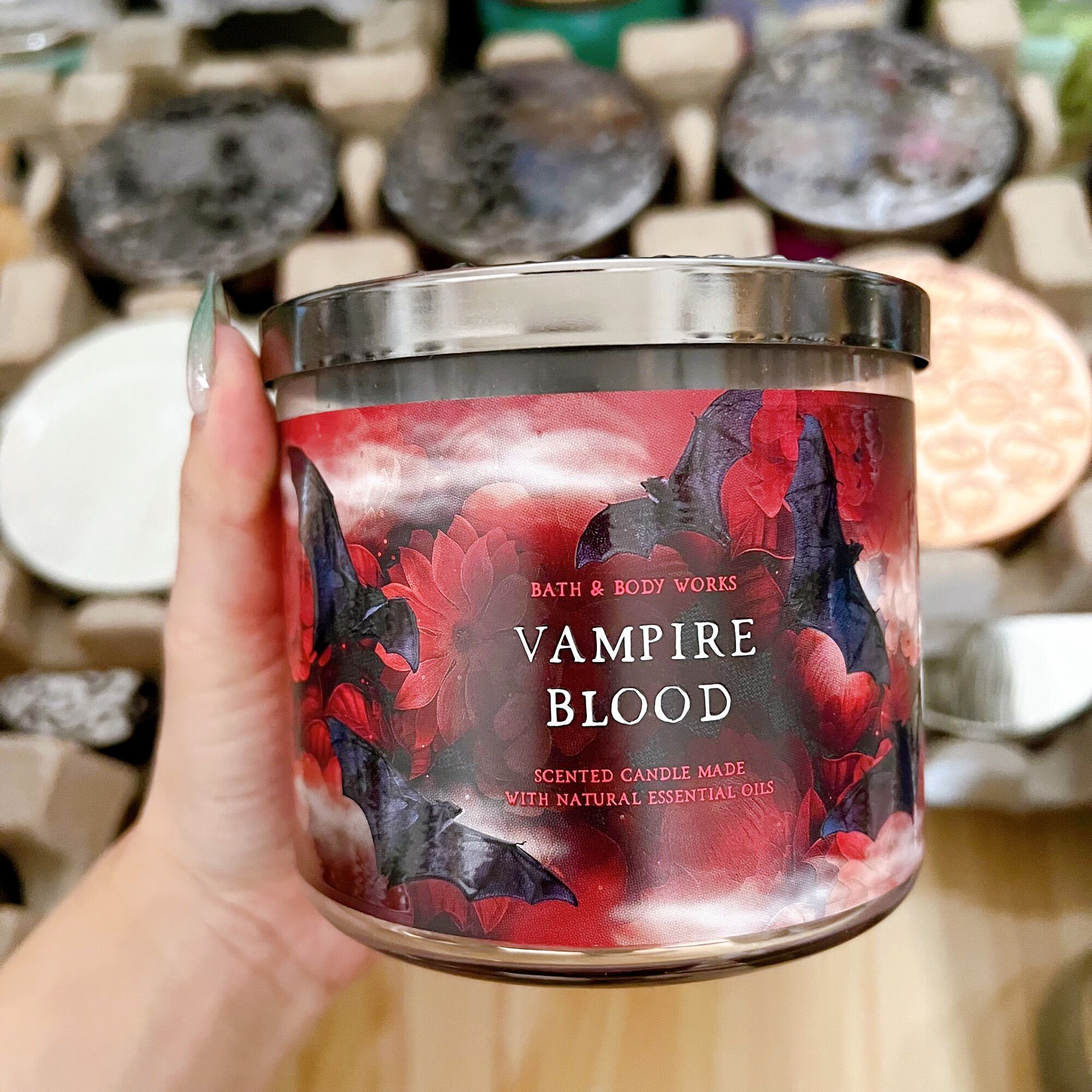 (Halloween collection) Nến thơm phòng ba bấc Bath Body Works