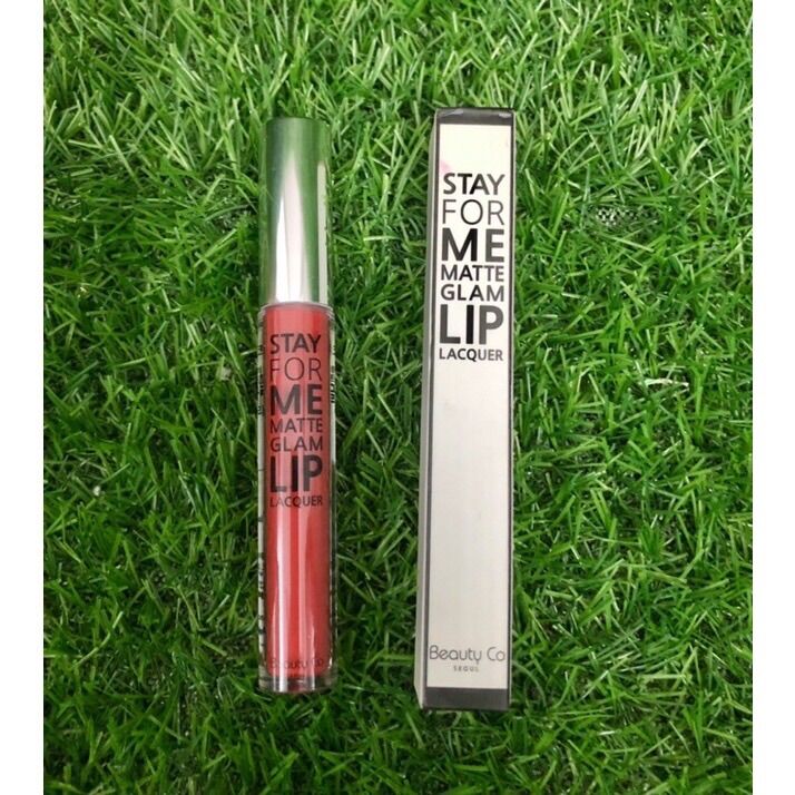 Son kem Stay For Me Matte Glam Lip Lacquer