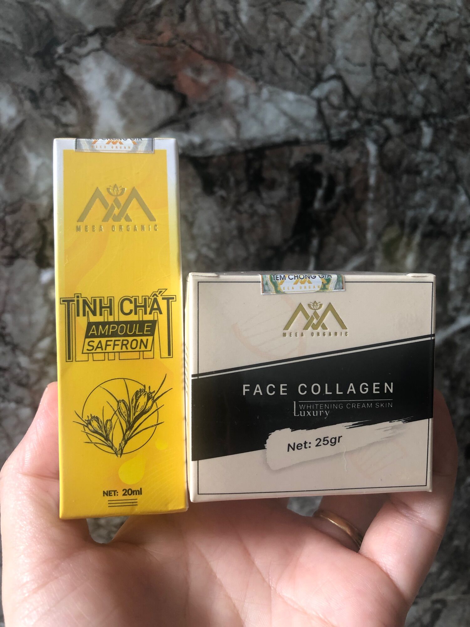 [Chính Hãng] Face Colagen Cá Hồi - Serum Tinh Chất Ampoulec Saffron