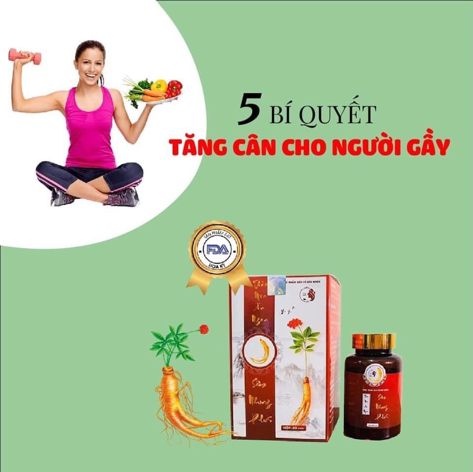 [chính hãng-freeship] TẶNG CÂN SÂM NHUNG PLUS-229k/1HỘP(60viên)