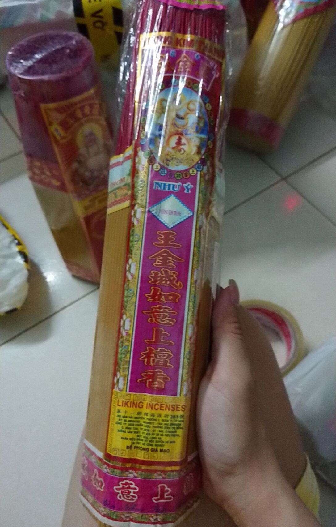 Nhang Vương Kim Thành 3 tấc thơm trầm