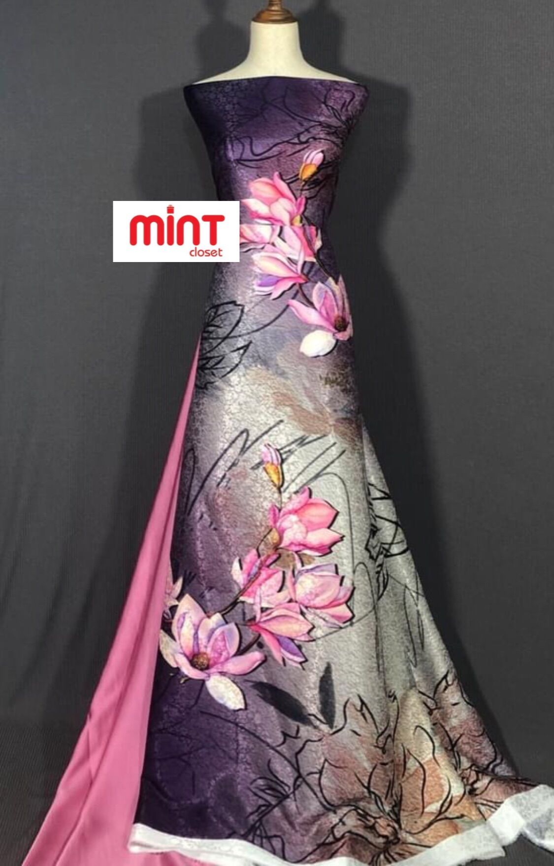 Vải áo dài gấm lụa cao cấp T08/22