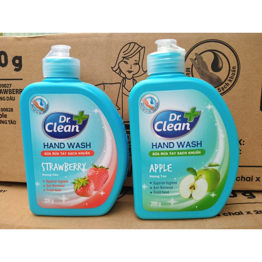 COMBO 2 - Nước rửa tay Dr clean 200 gr