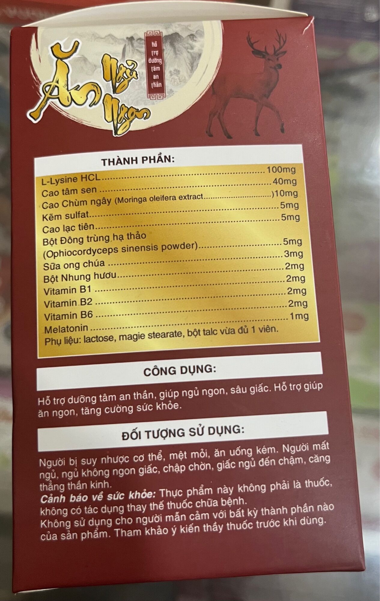 ĂN NGỦ NGON DK