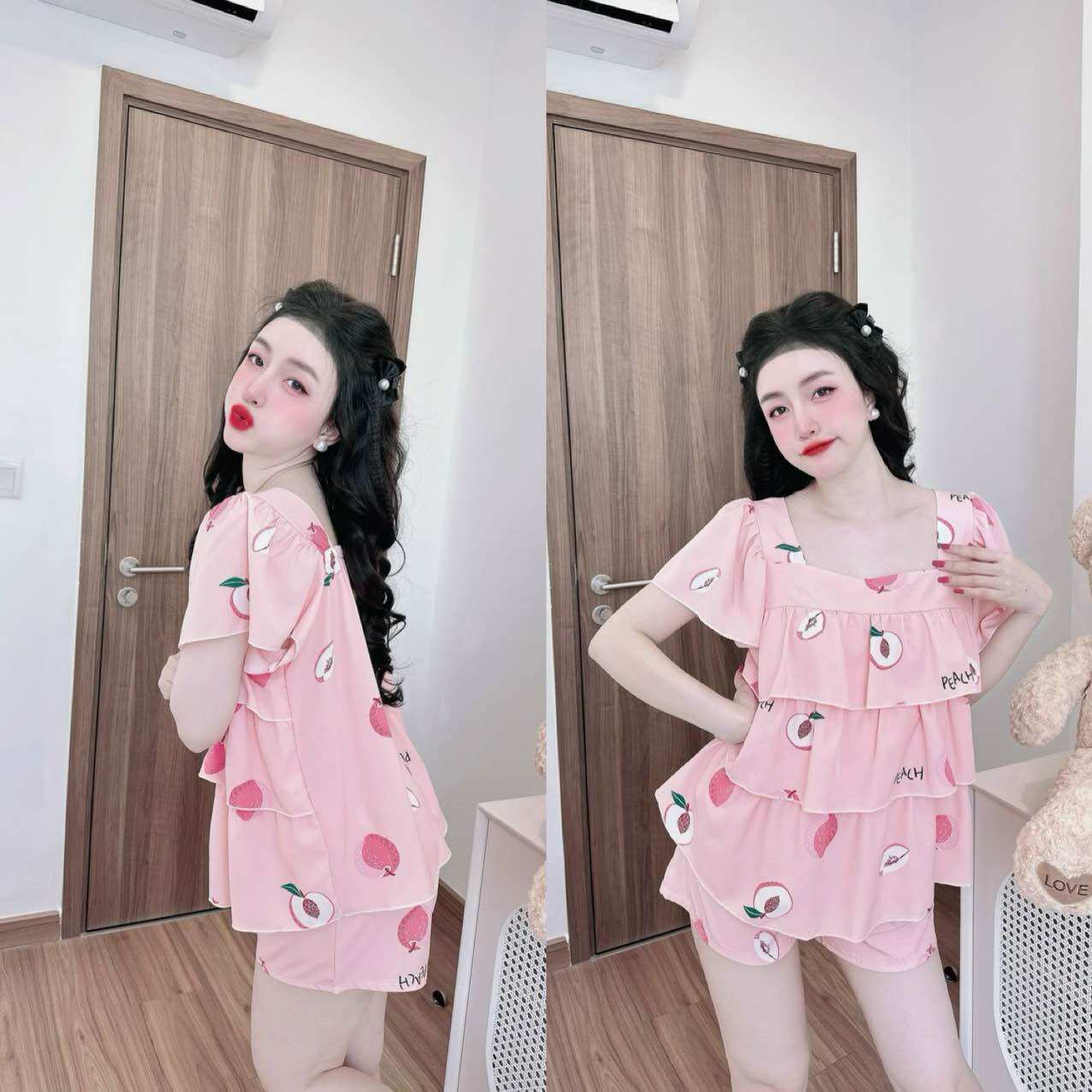 Đồ bộ mango Bèo lá sen 50-100kg mềm mịn