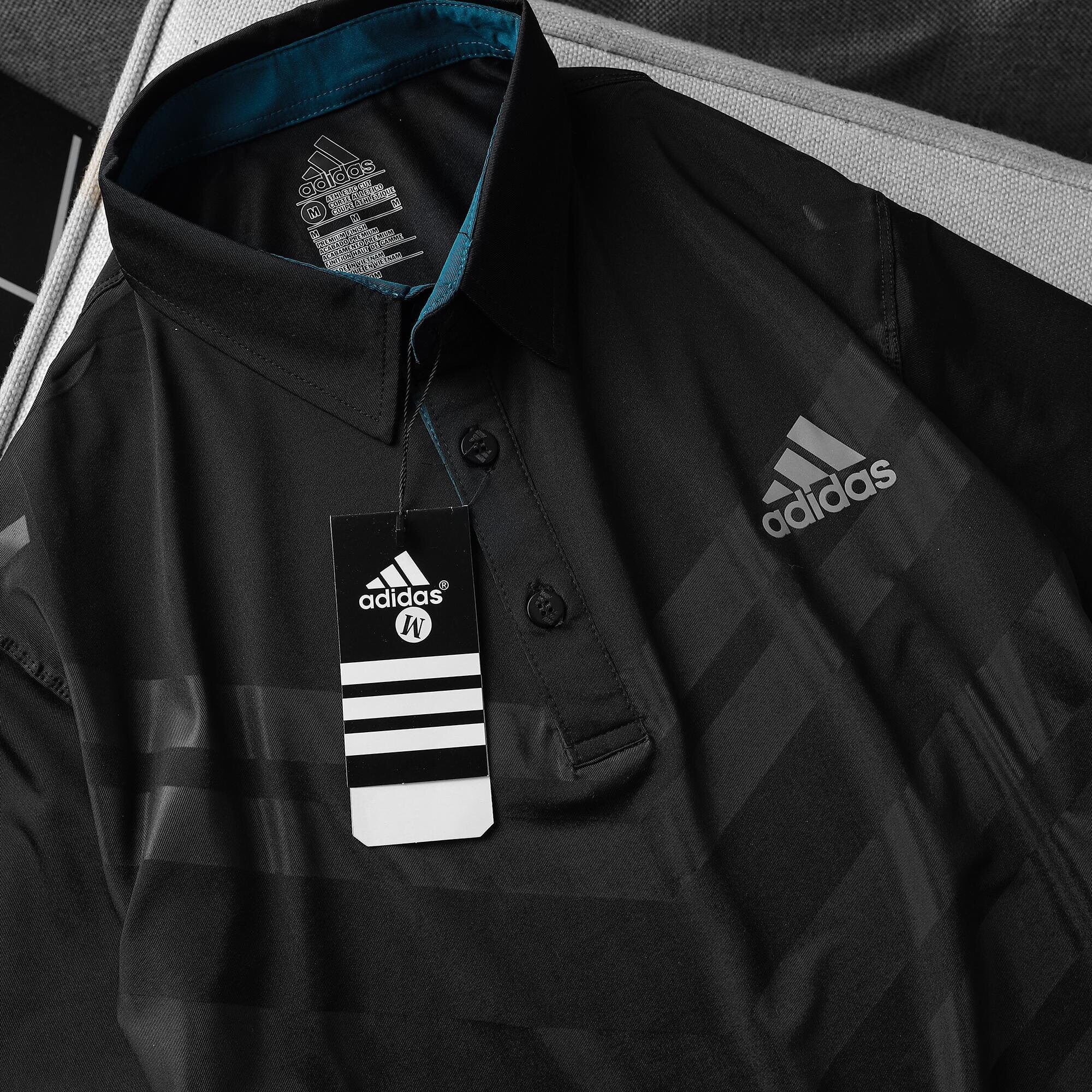 Áo thun thể thao ADIDAS có cổ cực xịn