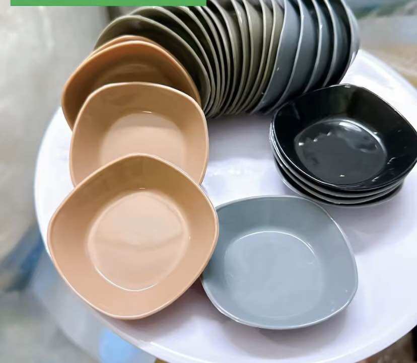 🔥Set 10 Chén Đựng MUỐI TIÊU, Nước Chấm Vuông Nhỏ (Kt: 7cmx 2cm)