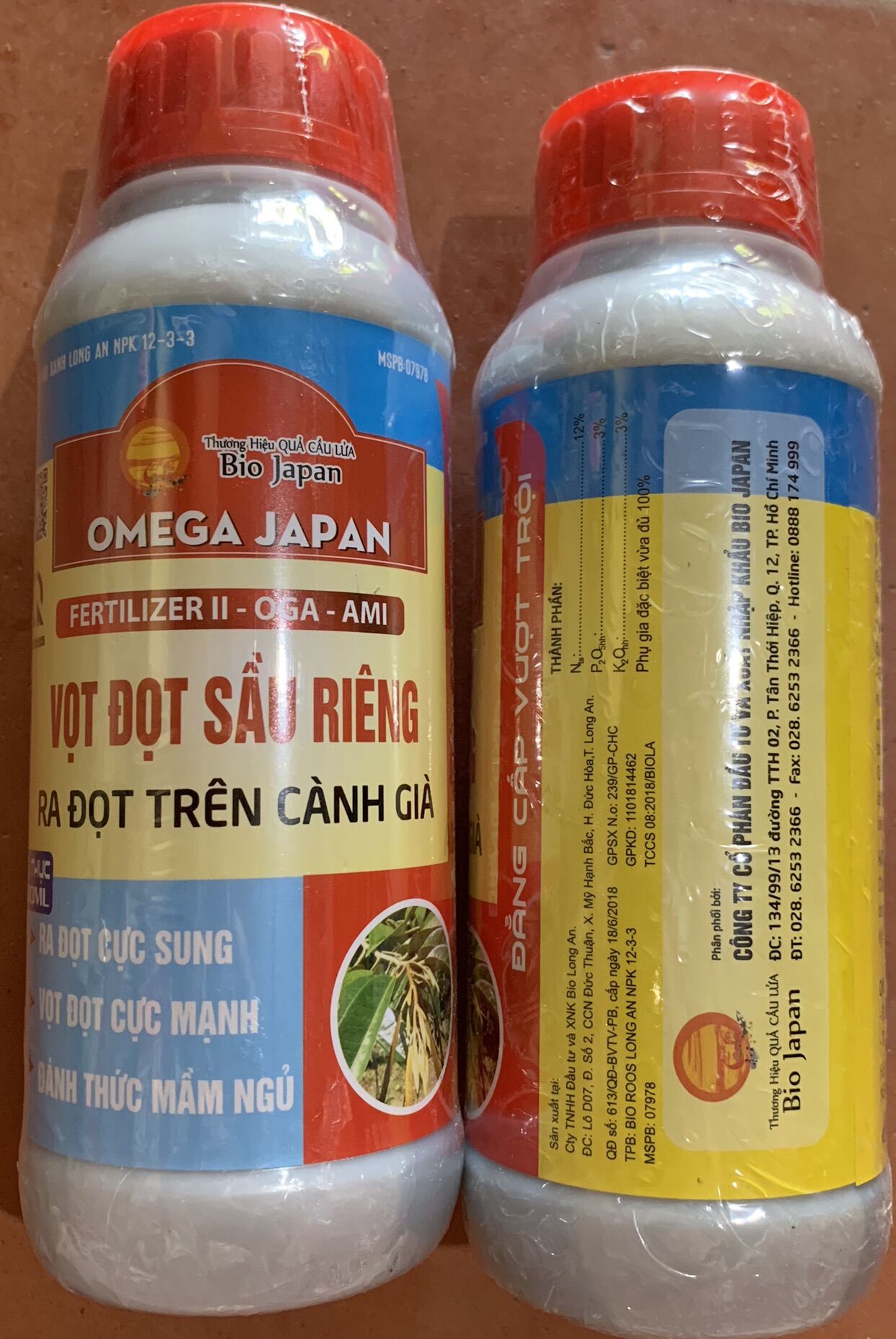 Vọt đọt sầu riêng chai 500ml