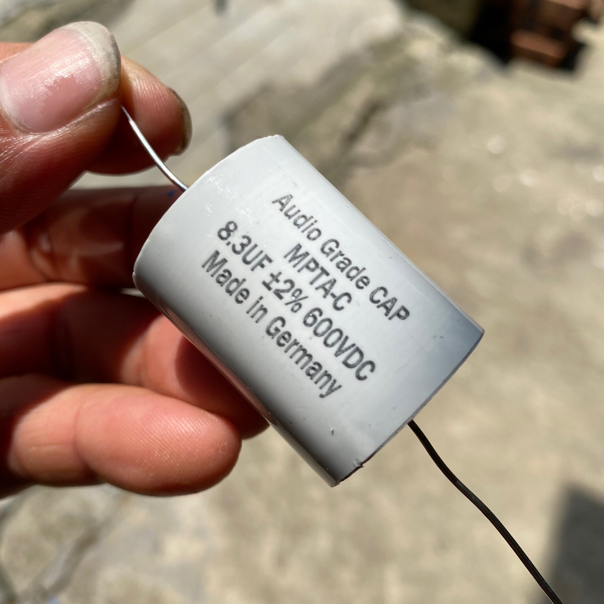 Tụ đức Audio Grade Cap 8.3UF 600VDC