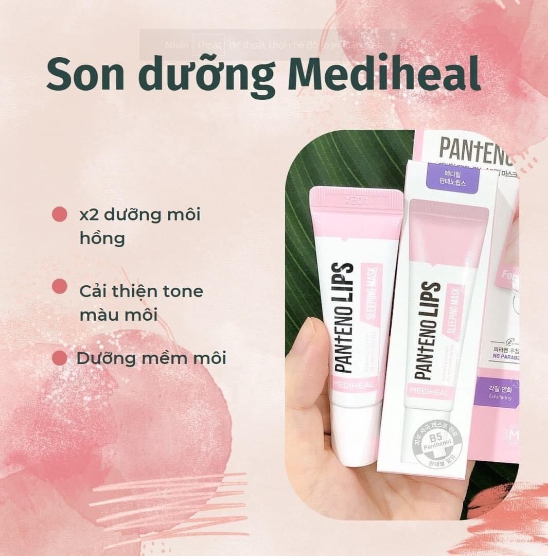 Son Dưỡng Mediheal Làm Mờ Thâm Môi, Mềm Môi, Hồng Môi Labocare Healbalm 10ml