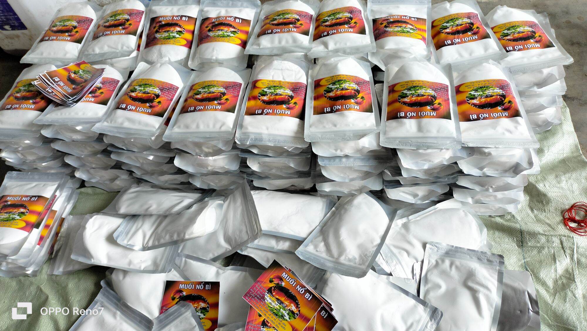 Combo: 1kg Muối Nổ Bì + Dấm Hồng