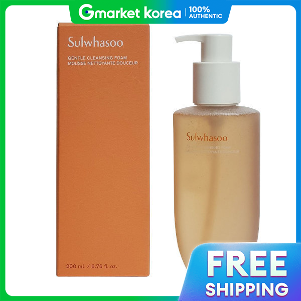 Sulwhasoo | Sữa rửa mặt dịu nhẹ Sulwhasoo 200ml Và Gel làm dịu da Differin Aloe 300ml Với Miếng vệ s