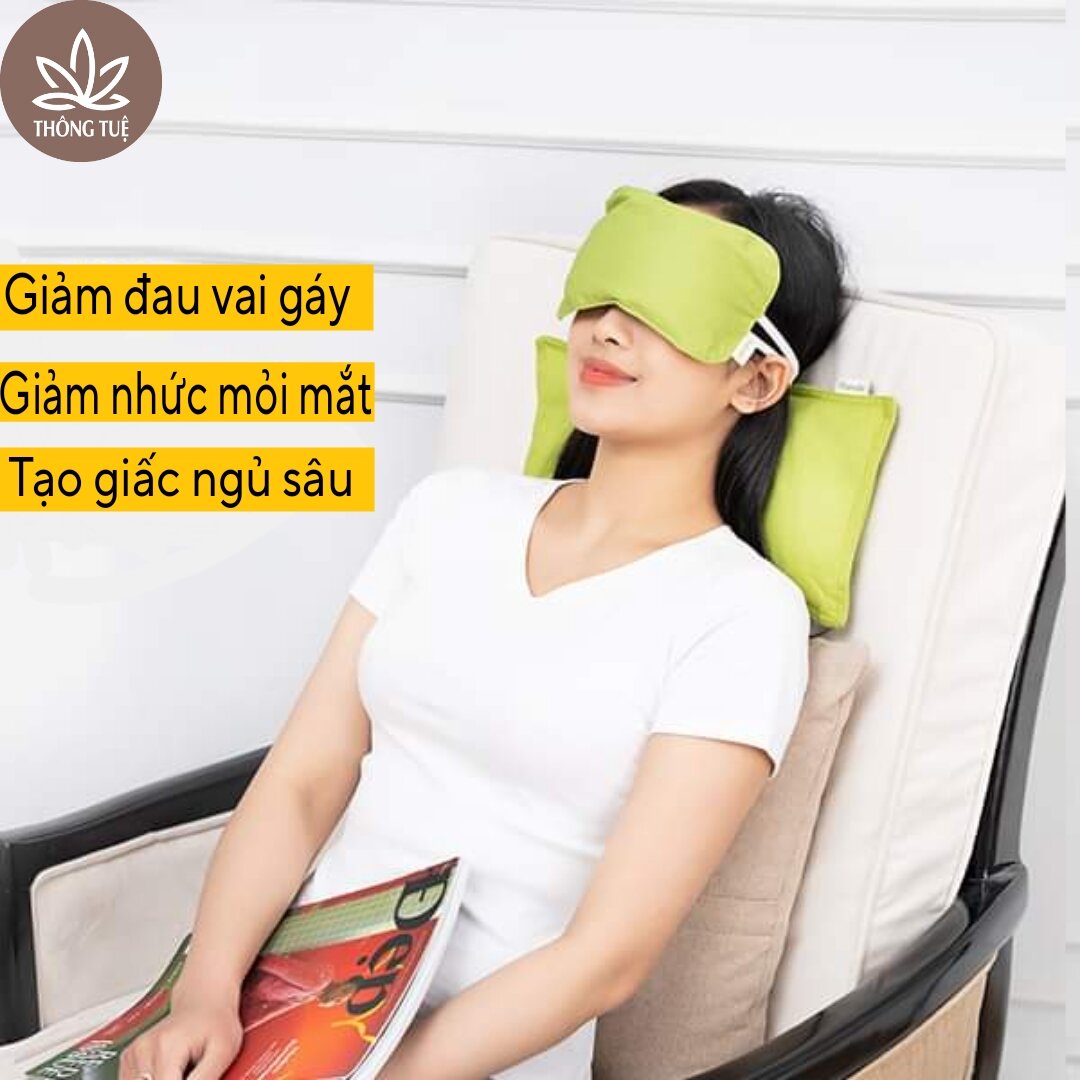 COMBO túi chườm thảo dược (Túi đa năng + Túi chườm mắt)