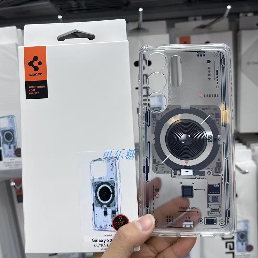 Ốp Lưng Điện Thoại Silicon Spigen Chống Rơi Cho Samsung S24/S25 Ultra/S23/S22 Ultra Ốp Lưng Bảo Vệ T